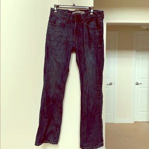 Express men’s blue jeans denim pants